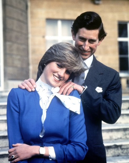 Carlos y Diana en 1981.