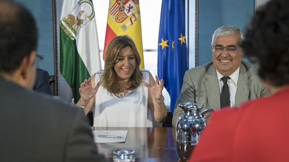 Susana Díaz acude al congreso federal con la intención de «arrimar el hombro»