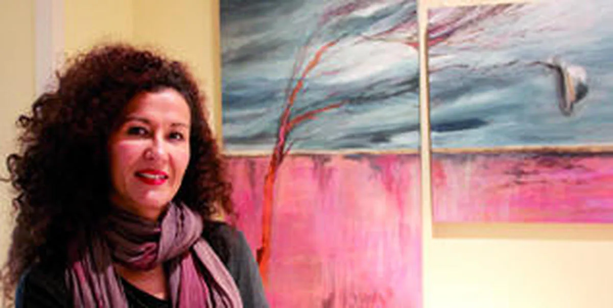 Rocío Magarzo expone sus obras en el centro Residencial La Vega
