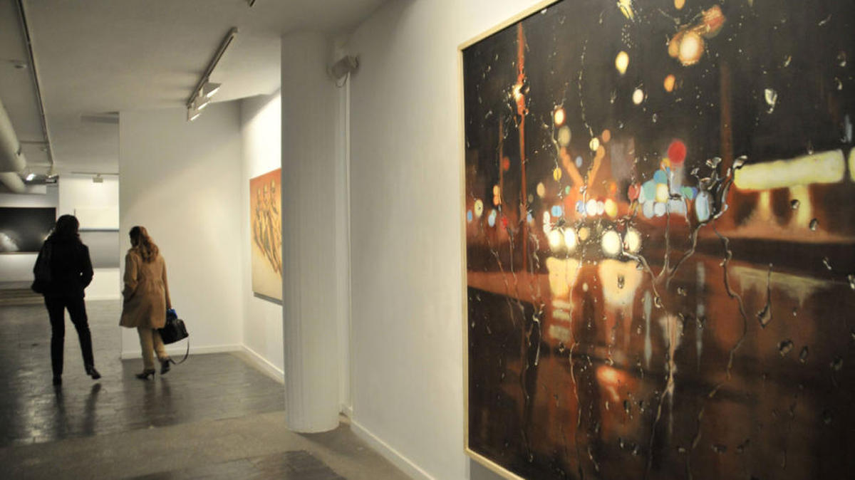 La exposición de Jóvenes Pintores de Fundación GACETA alcanza su ecuador con gran éxito de público
