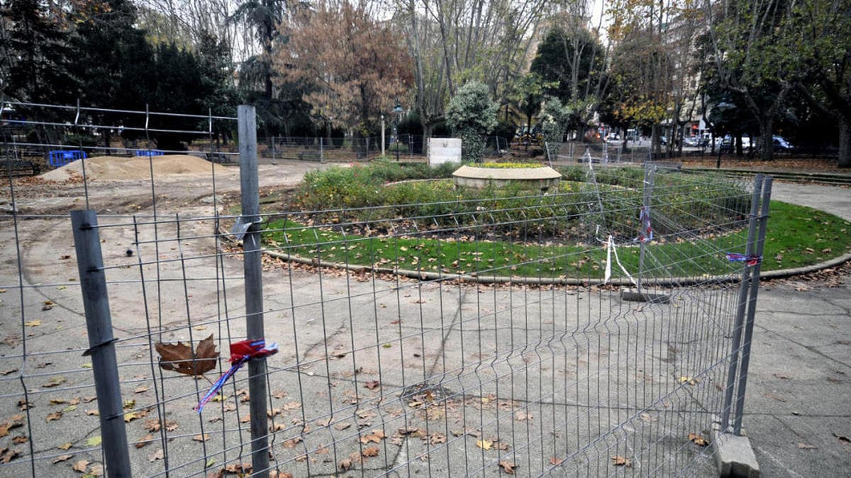 Las obras de reforma de La Alamedilla cerrarán parte del parque durante cuatro meses