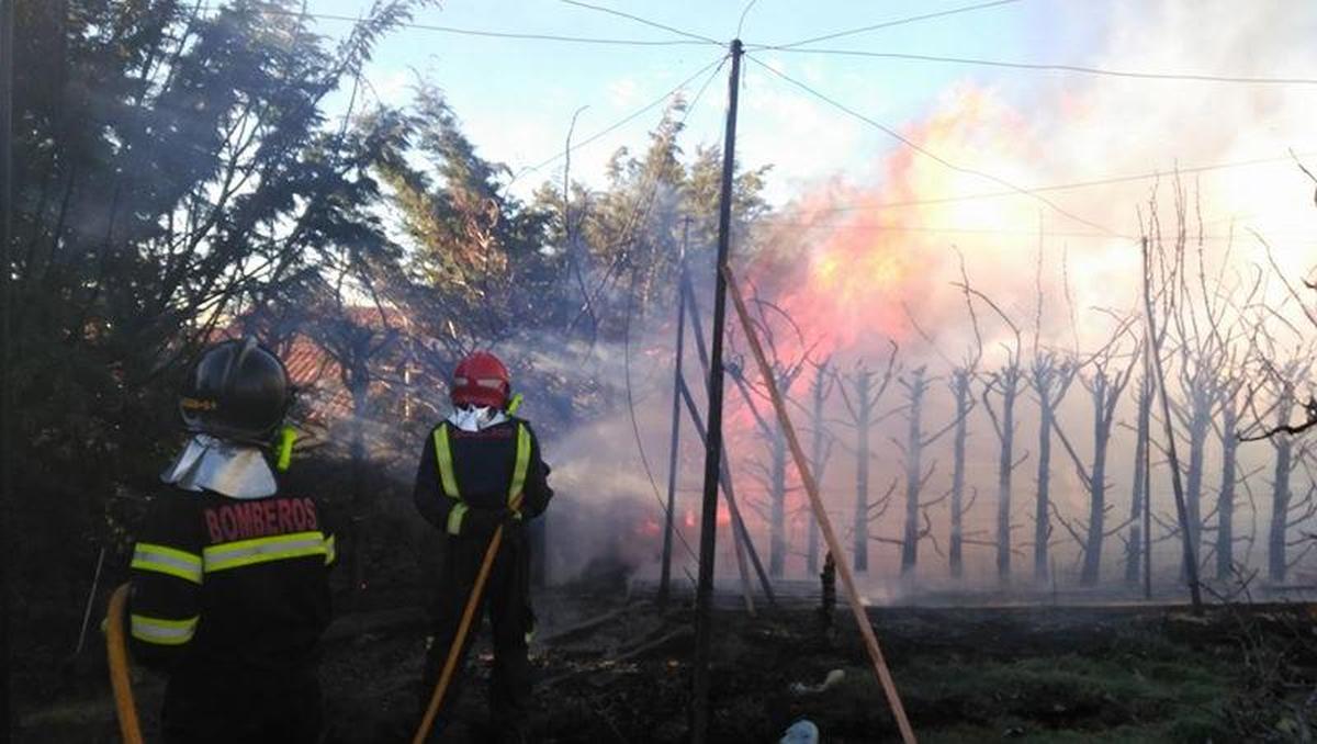 Los bomberos de Guijuelo sofocan dos incendios en menos de 24 horas