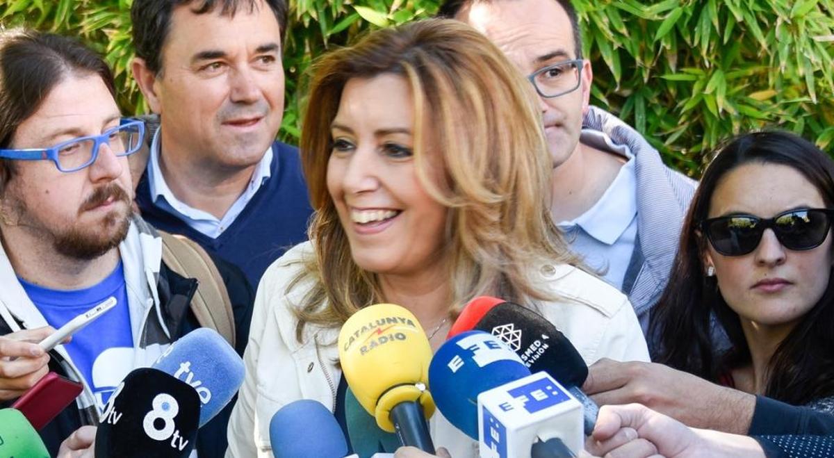Susana Díaz: No pediré el apoyo a Patxi López para ir contra Pedro Sánchez ni a Sánchez para ir contra López