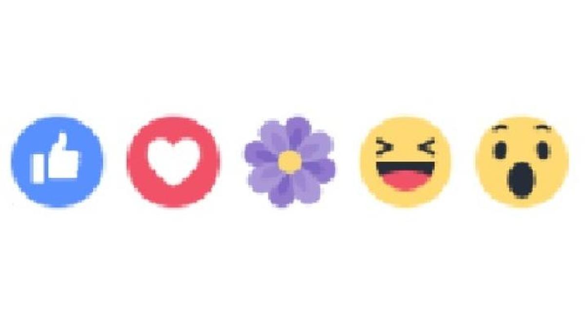 ¿Qué significa la flor morada que ha aparecido en las reacciones de Facebook?