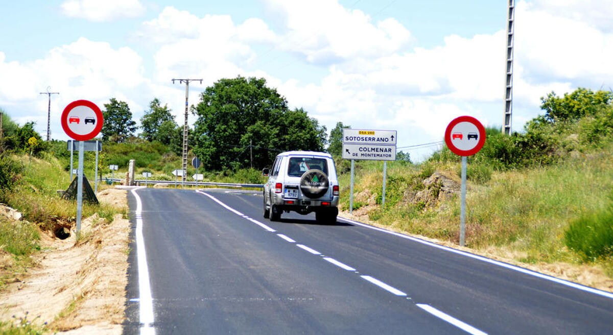 La Salina concluye la obra del acceso al sur de la Sierra de Francia por Béjar