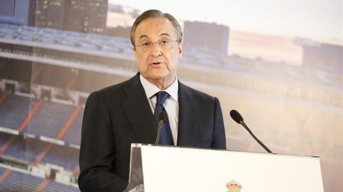Florentino Pérez confirma que construirá en Valdebebas un parque temático del Real Madrid 'al estilo Disney'