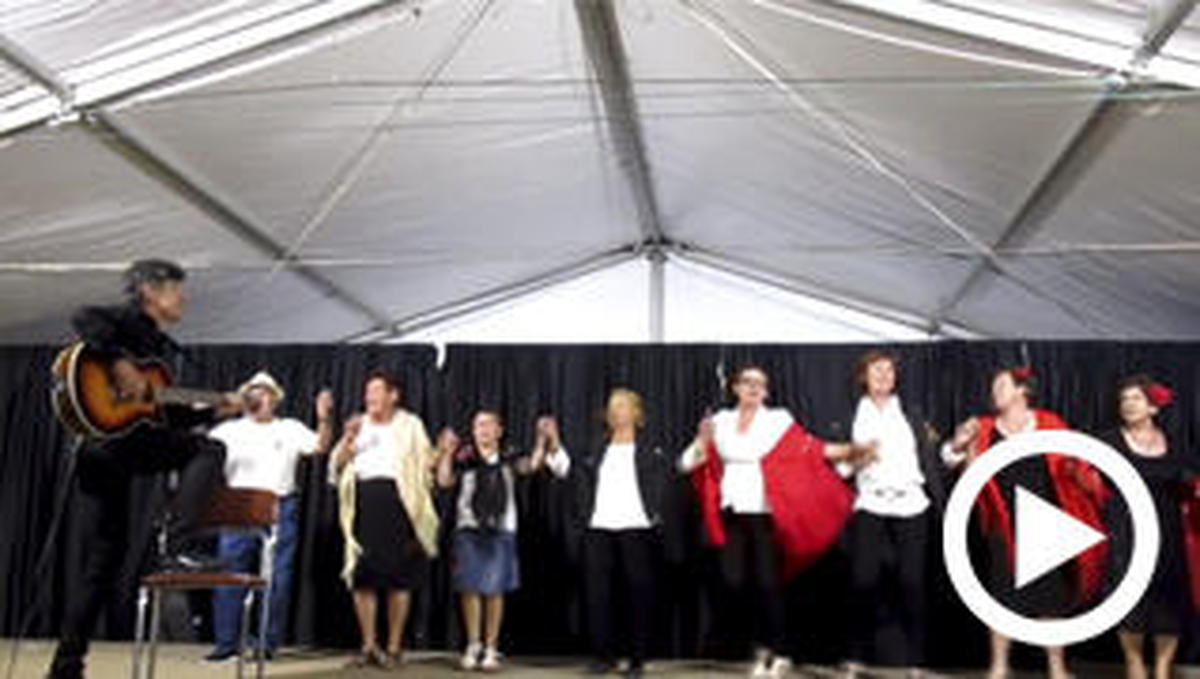 Actuaciones de las Pe&ntilde;as en el Musical de las Fiestas de San Lorenzo