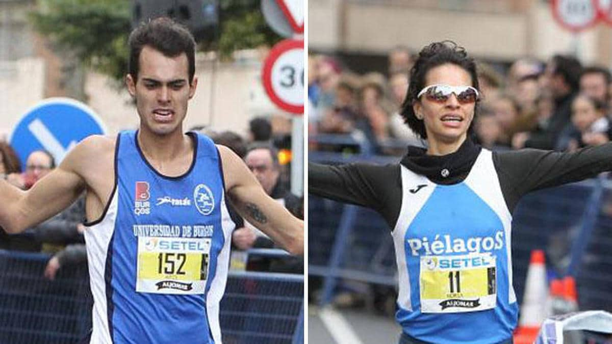 Daniel Arce y Nuria Lugueros se llevan la San Silvestre Salmantina 2017