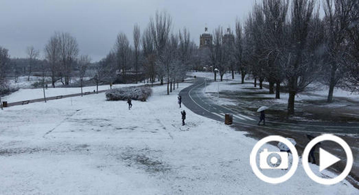 El Ayuntamiento de Salamanca distribuye 16 toneladas de sal para combatir las nevadas