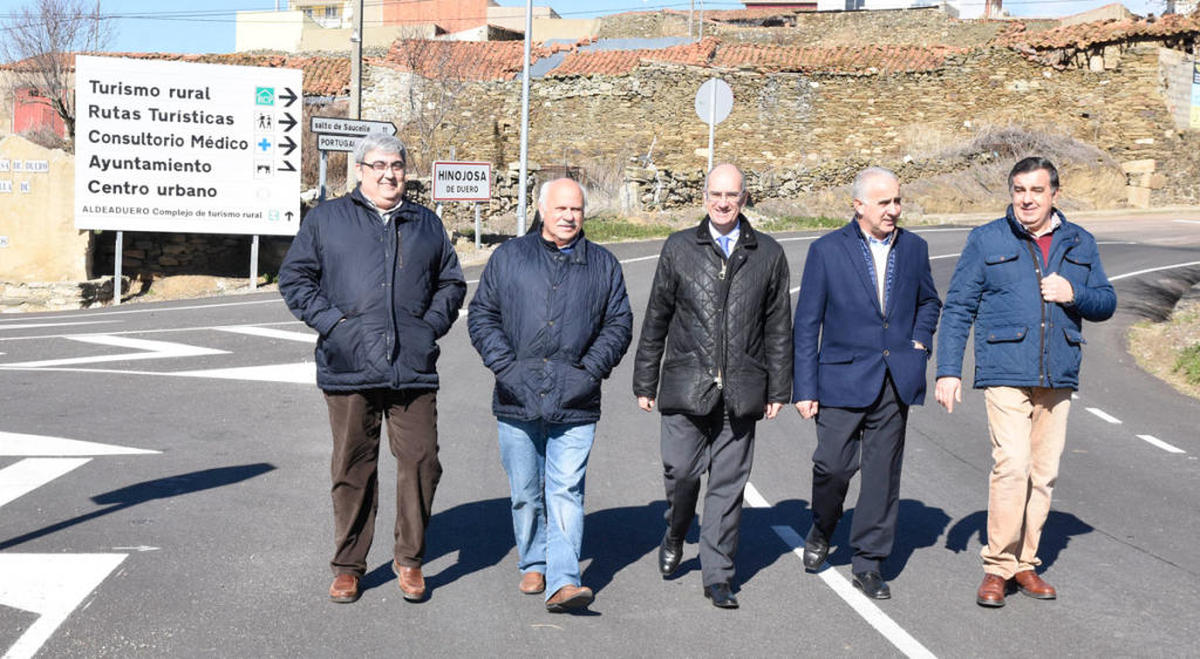 La Diputación destina 250.000 euros a la mejora del acceso a Hinojosa y a Portugal