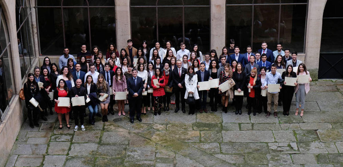 222 alumnos reciben los Premios Extraordinarios de Grado, Máster y Doctorado de la Universidad