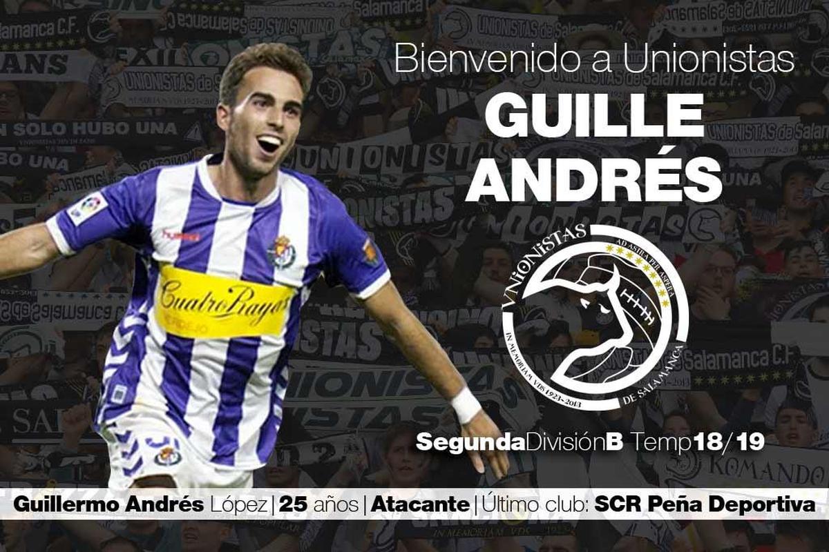 Guille Andrés, nuevo goleador para el Unionistas