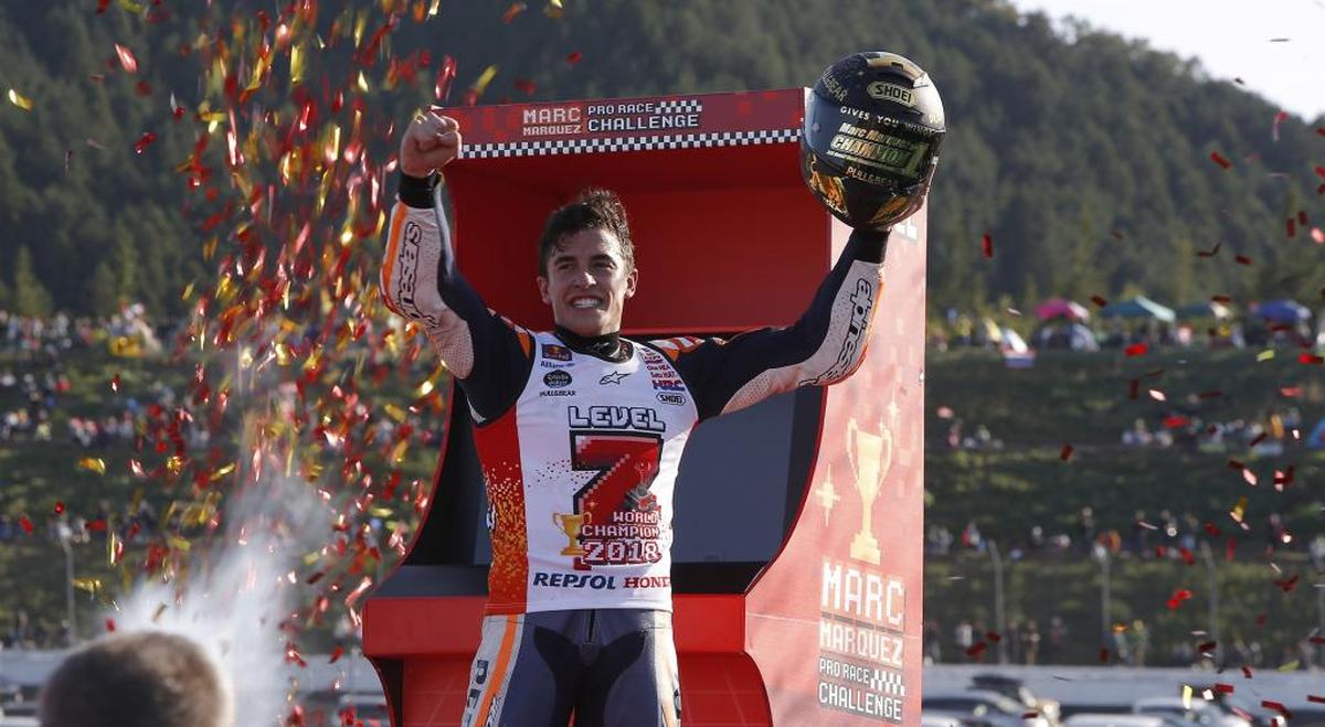 Marc Márquez se proclama campeón del mundo por quinta vez