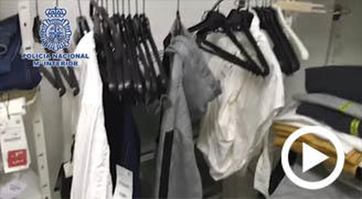 La Policía Nacional desmantela una red que obligaba a sus victimas a hurtar ropa para venderlas en un outlet en Rumanía