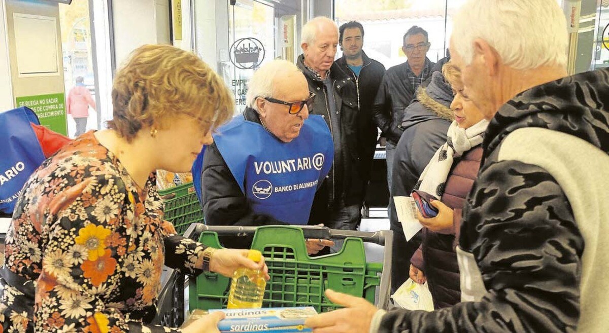 866 voluntarios se vuelcan con la operación del Banco de Alimentos de Salamanca