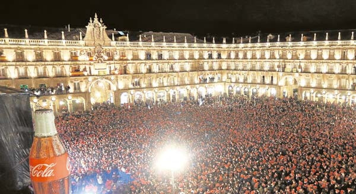 Cerca de 30.000 jóvenes volverán a celebrar el Año Nuevo Universitario en La Plaza Mayor