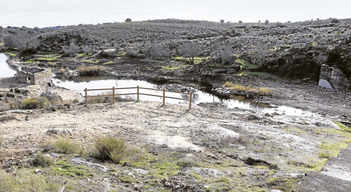 Polémica restauración del azud y el molino de Yecla de Yeltes