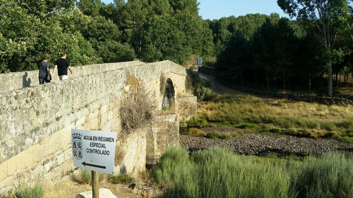 Denuncian la muerte de peces por la sequía de la cuenca del Águeda