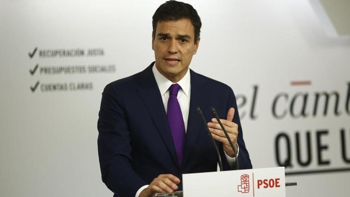 Pedro Sánchez destaca la decencia de sus candidatos pero no menciona a Lozano