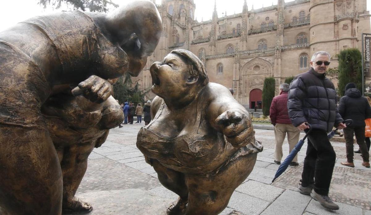 Todo sobre las nuevas esculturas que han tomado las calles de Salamanca