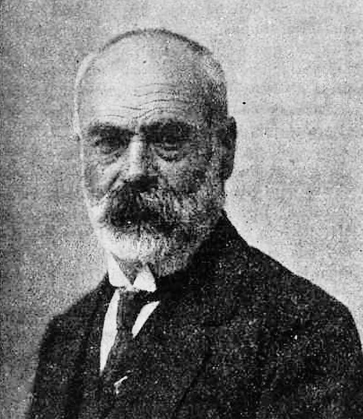 Una de las pocas fotos que existen de Pedro Dorado.