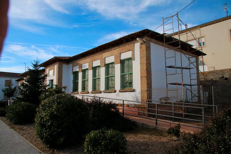 Las obras han comenzado en el edificio del Museo de Venancio Blanco.