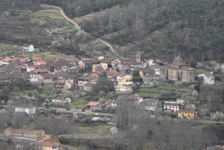 Vista general de Cepeda, el ayuntamiento de Salamanca que más tarda en pagar a proveedores.