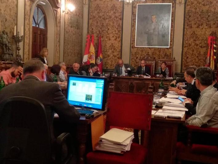 Pleno de la Diputación de Salamanca.