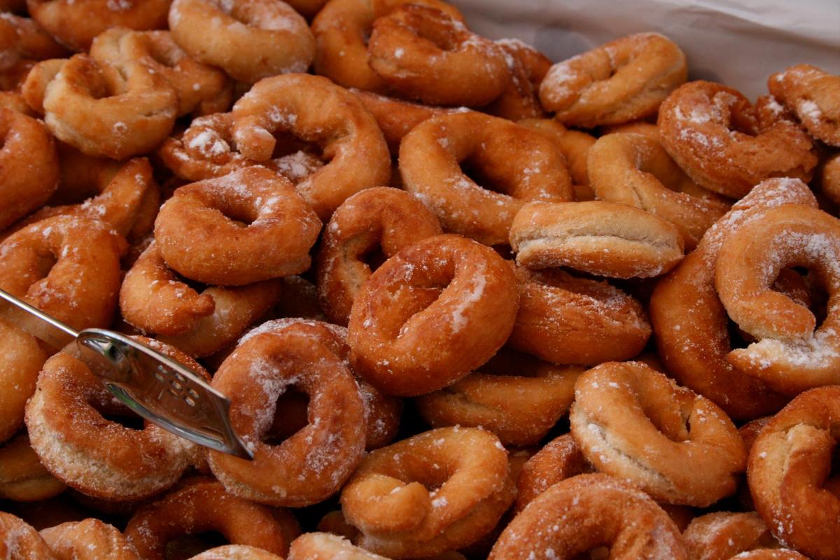 Varias rosquillas.