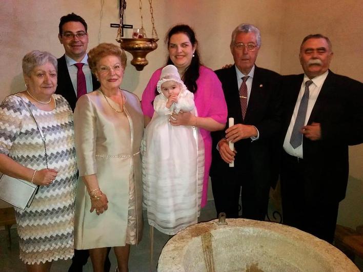 Bautizo celebrado el pasado domingo en Cantaracillo.