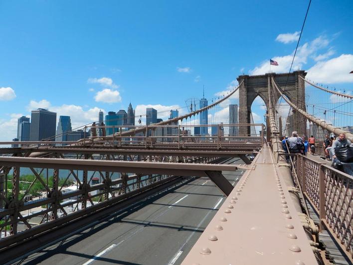 Vista desde el puente de Brooklyn.