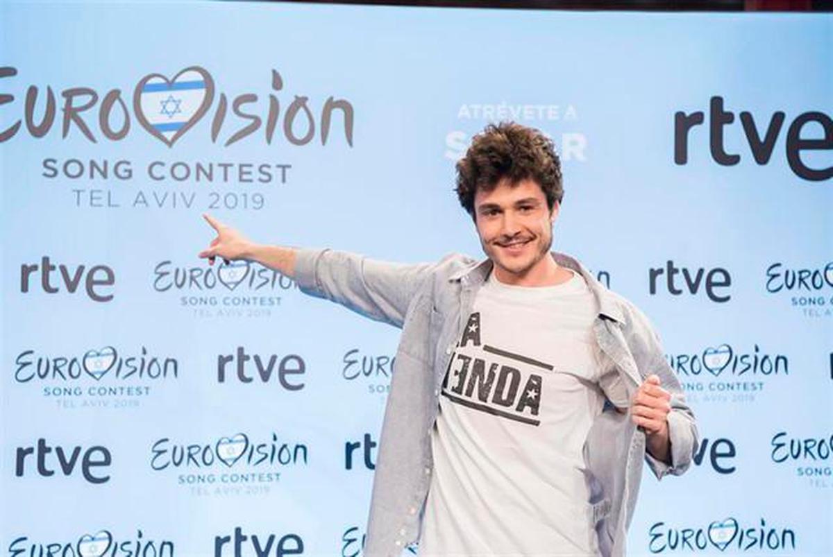 Miki enloquece Eurovisión mostrando su torso