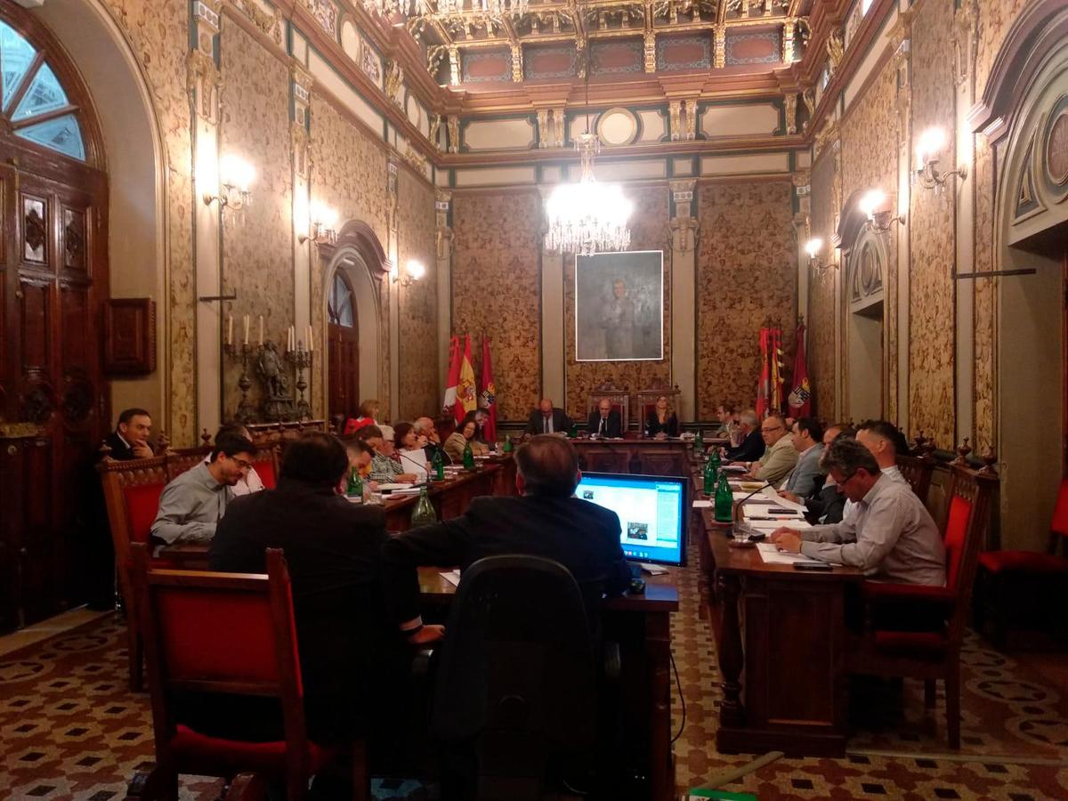 Pleno de la Diputación de Salamanca.