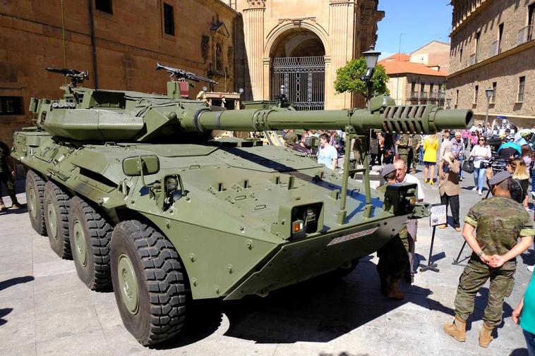 Las Fuerzas Armadas ‘toman’ Salamanca