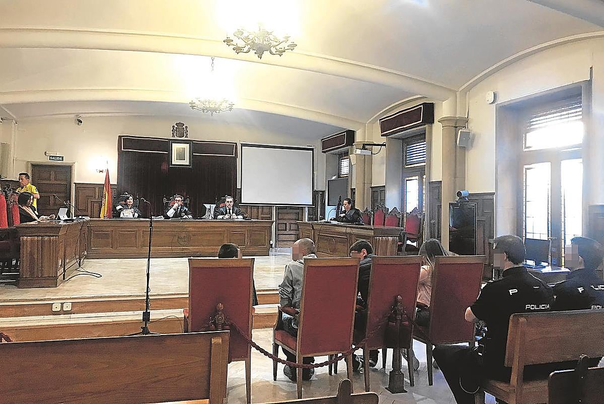 Juicio celebrado en la Audiencia Provincial.