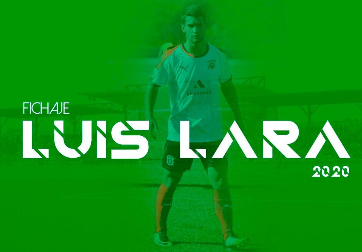 Luis Lara, nuevo jugador del Guijuelo