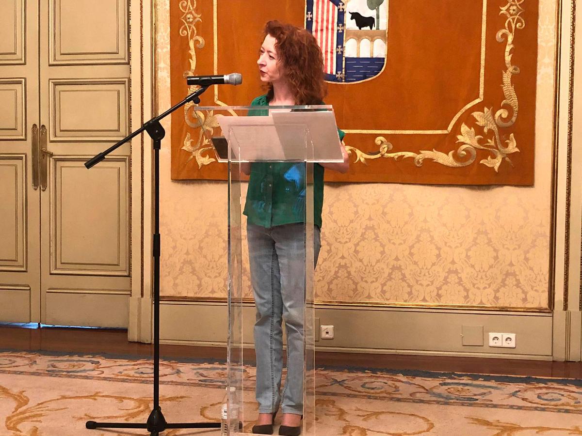 Ana Suárez, durante la presentación del programa.