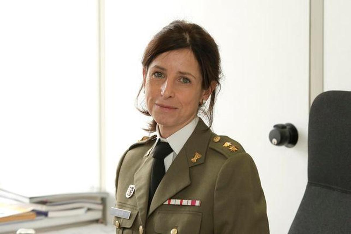 La coronel Patricia Ortega