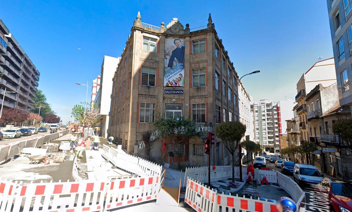 El Colegio Salesiano María Auxiliadora de Vigo.