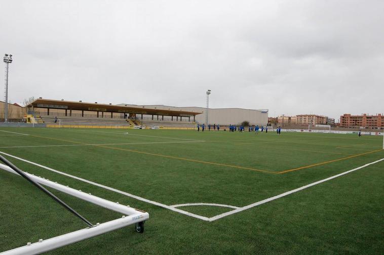 Vista actual del campo de fútbol Reina Sofía