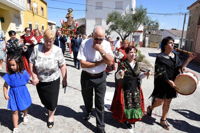 Fiestas del pasado año en La Zarza de Pumareda.