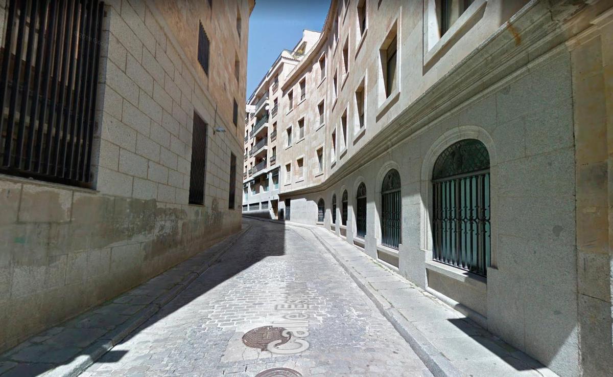 La calle Especias, en el centro de Salamanca.