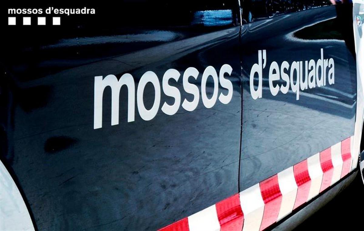 Un vehículo de los Mossos d’Esquadra.