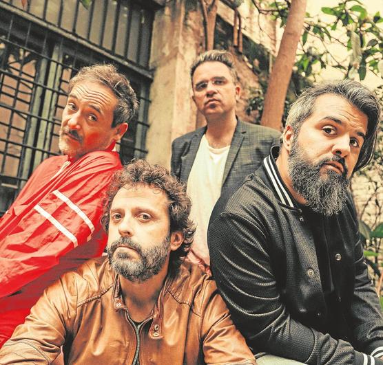 De izquierda a derecha, Santi Balmes, Oriol Bonet, Jordi Roig y Julián Saldarriaga.