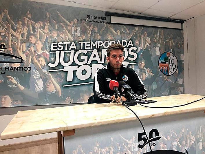 Pablo Cortés, en la rueda de prensa previa a la tercera jornada.