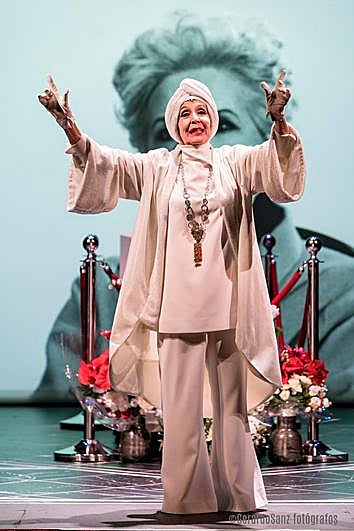 Concha Velasco, en Salamanca: “El día que no haya nadie esperándome tras la función, ese día hay que retirarse”