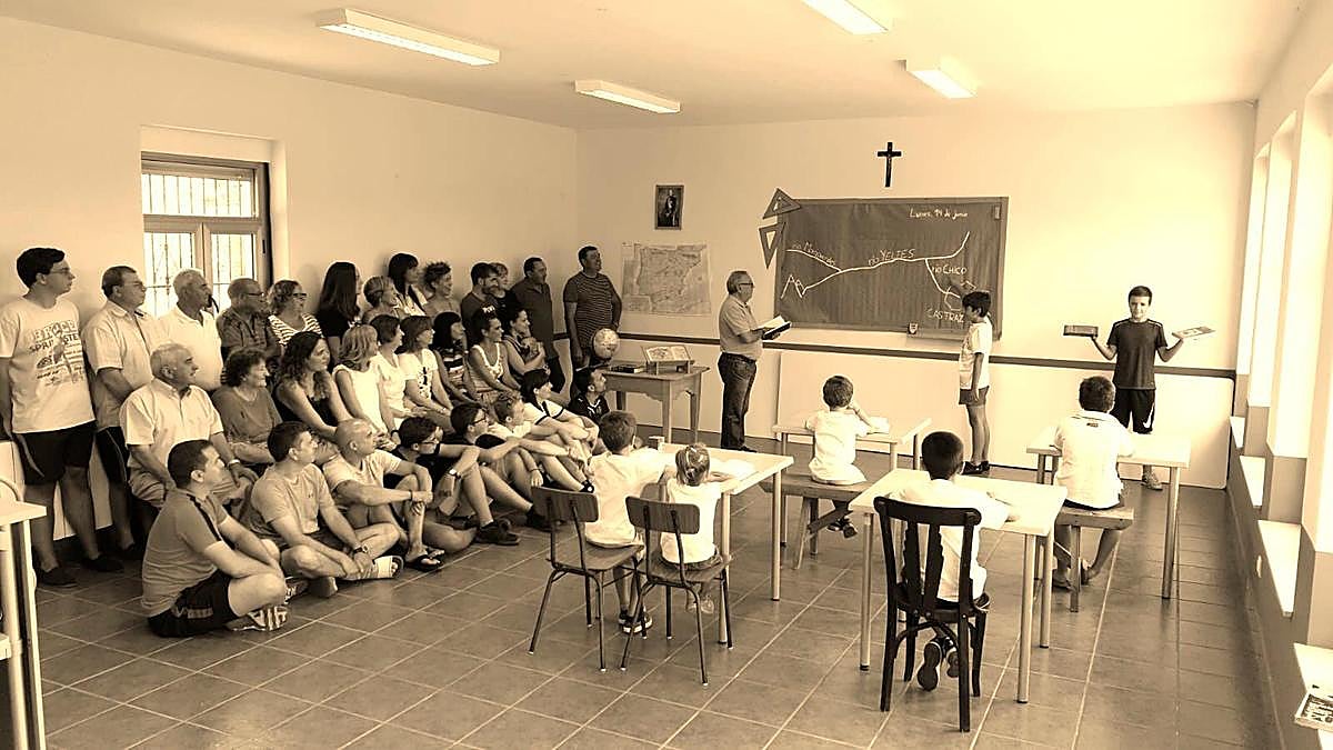 La ‘escuela’ de Castraz de Yeltes ha sido merecedora de otra de las menciones especiales.