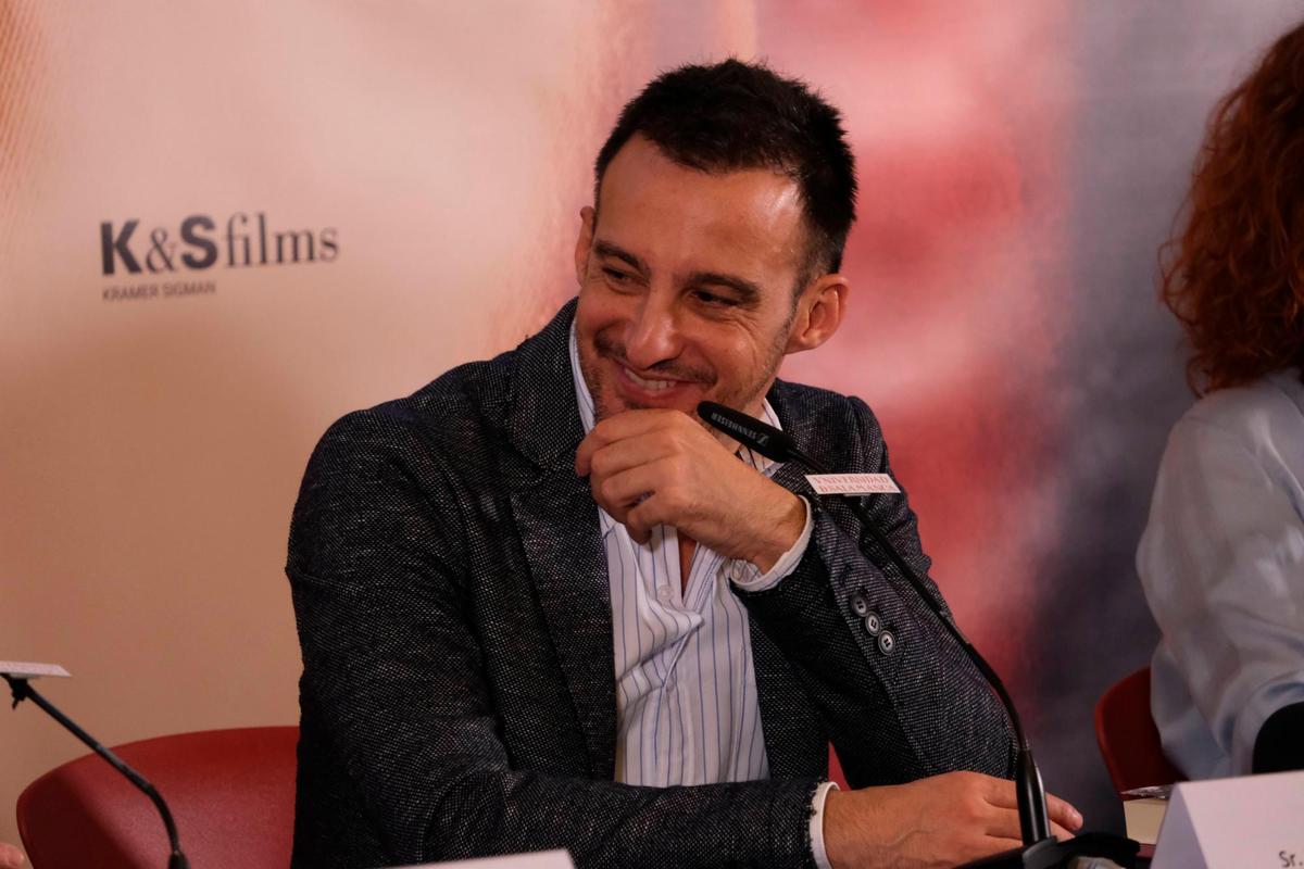 Alejandro Amenábar, en la Casa-Museo Unamuno de la Universidad de Salamanca hace una semana.