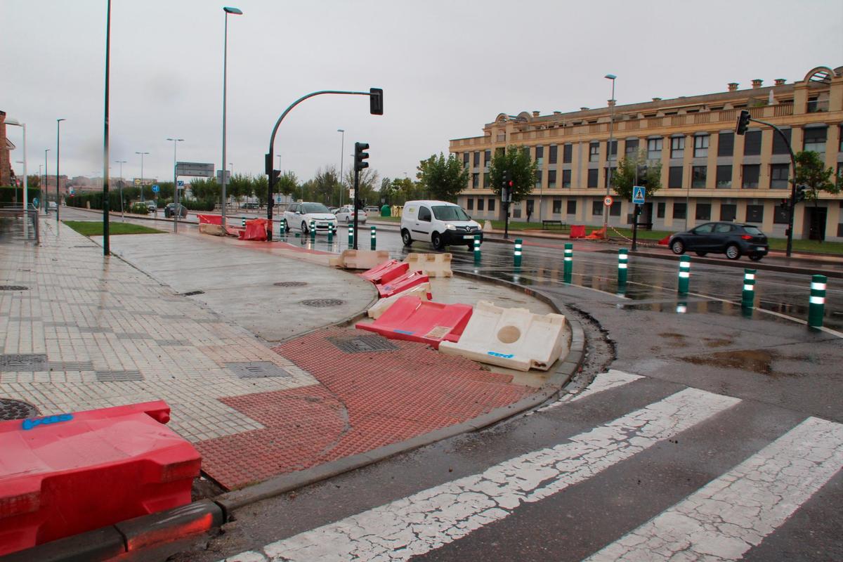 Las obras de enlace que comunicará los tramos de carril bici de la avenida Padres Paúles y La Fontana.