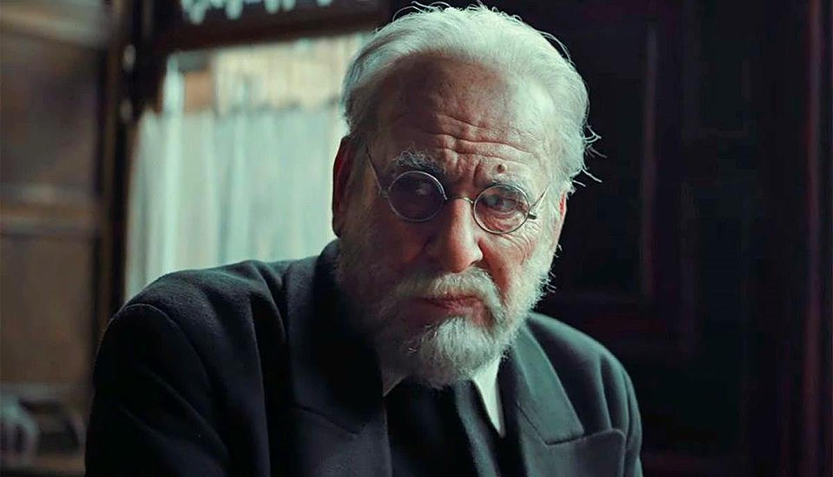 Karra Elejalde, caracterizado como Unamuno en la película.